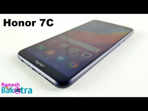 Huawei Honor 7C Unboxing and Full Review