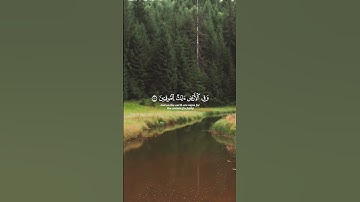 ( ان المتقين في جنات وعيون ) سعود الشريم - سورة الذاريات - اللهم صلِّ وسلم على نبينا محمد.