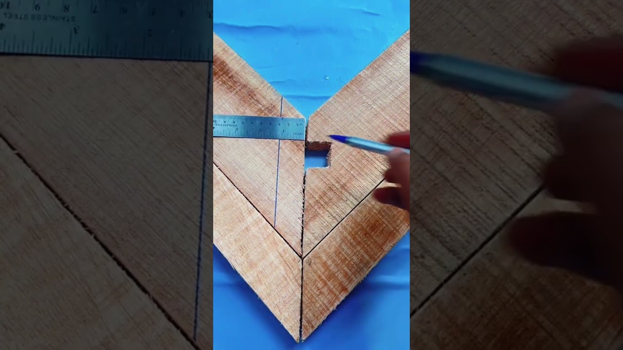 Tips and trick #shortvideo #woodworking #woodscraft #wood #wooddesigner #diy #classicwood