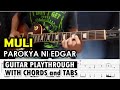 Muli - Parokya Ni Edgar | Lead Guitar Playthrough with Chords and Tabs