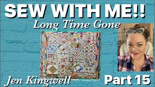 Sew with me! Long Time Gone Quilt by Jen Kingwell - Part 15 - Flying Geese