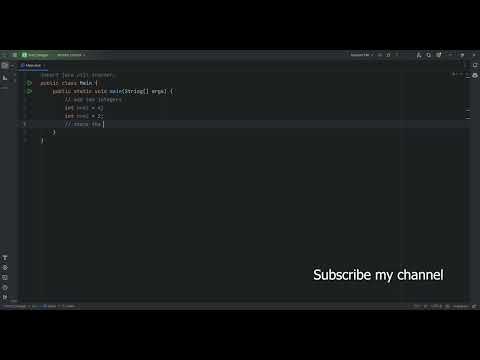 Java Program to Add Two Integers