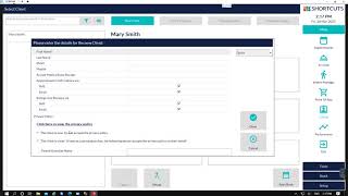 8.1 - Use New Client Form