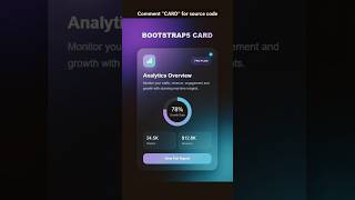 Build an Animated Bootstrap Card!