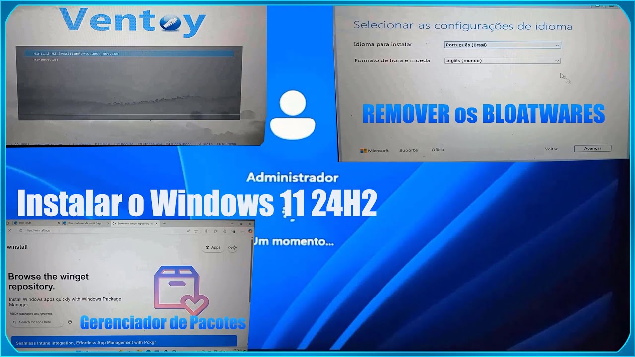 como instalar o Windows 11 24H2 no DELL - YouTube