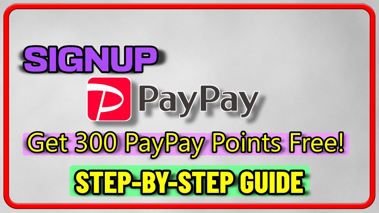 paypay How to Sign Up for PayPay in Japan & Get 300 Points (2026 Step-by