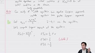 MATC58 Lec 2.7d: Liapunov exponents (2nd look)