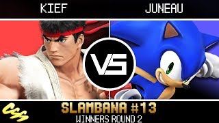 [Slambana #13] Winners Round 2: CSS | Kief (Zero Suit Samus) vs. CSS | Juneau (Sonic)