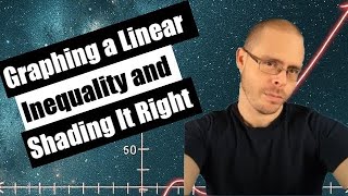 Graphing a Linear Inequality and Shading It Right