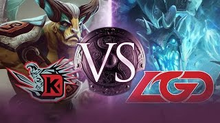 Dota 2: DK vs. LGD Game 3 - The International 2014 - TI4