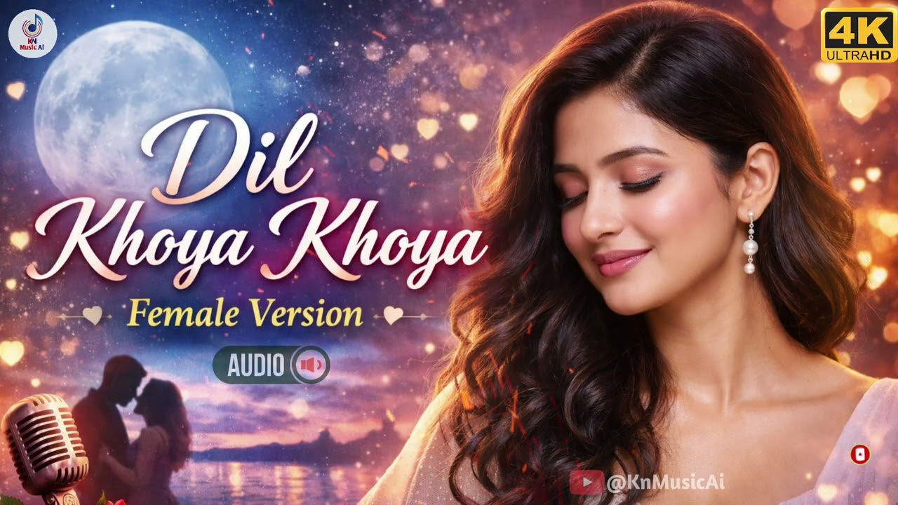 Dil Khoya Khoya 💖 | Female Version | 90s Romantic Hindi Song | Heart Touching