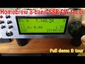 Homebrew 8-band SSB HF transceiver (EI9GQ) -- Part 1 Receiver