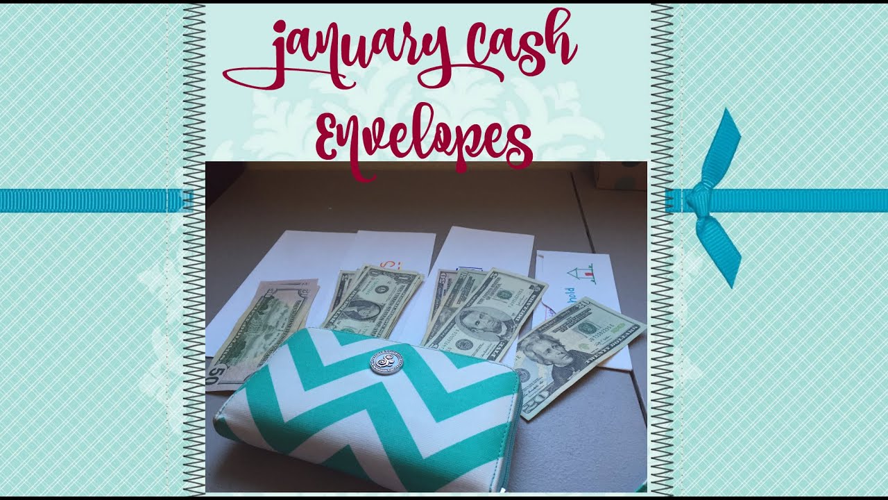 January Cash Envelopes + NoSpendJanuary! YouTube