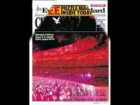 震撼!50家海外媒体对奥运开幕式头版报道