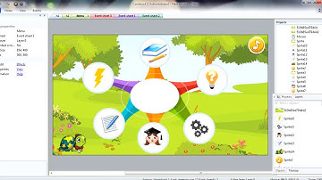 การแทรกภาพเคลื่อนไหว บทเรียนคอมพิวเตอร์ช่วยสอนด้วย Construct 2