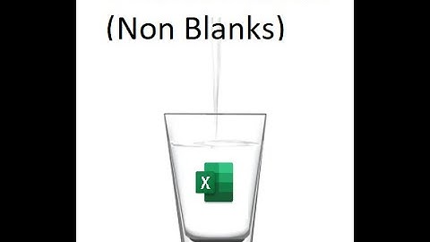 023. Wanna count the non blank cells in Excel? No issue - Use CountA formula | EXCEL