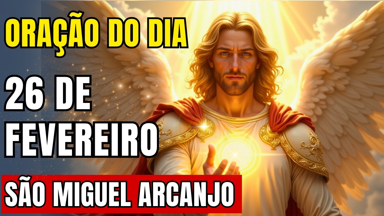 Oração do Dia – São Miguel Arcanjo – Apenas Ouça!