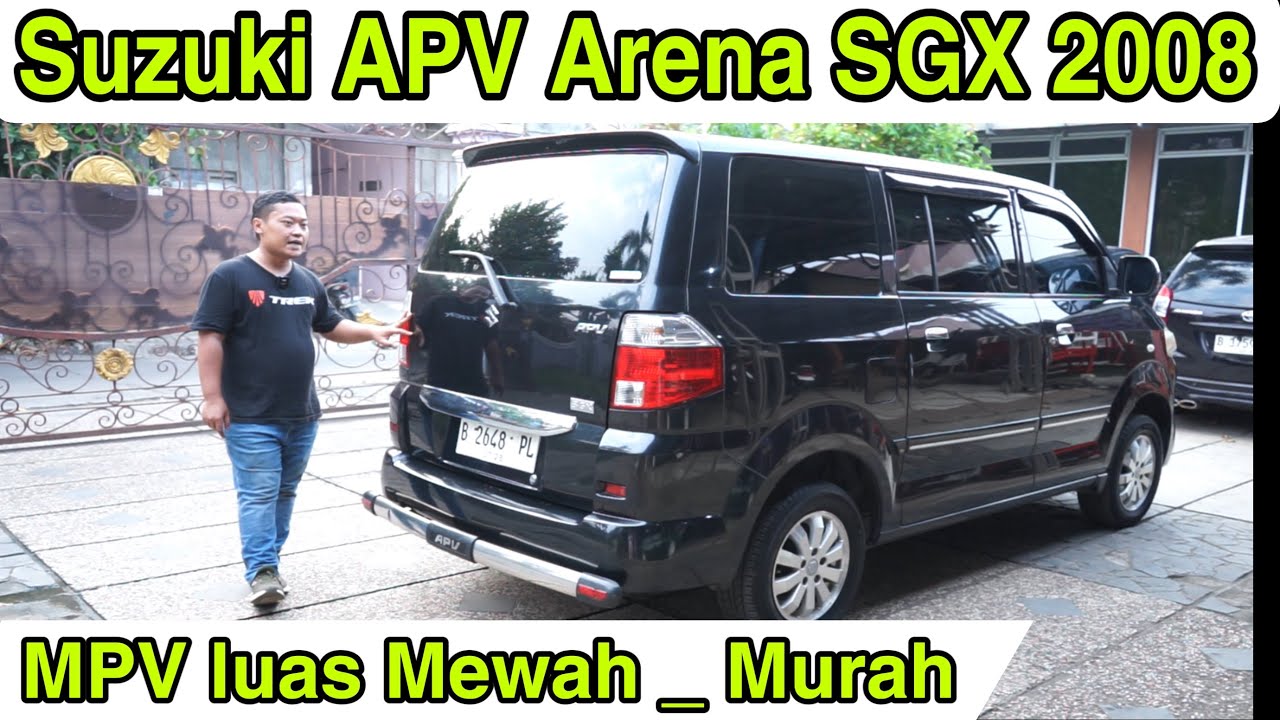 Suzuki APV arena SGX 2008 MT ~  MPV Luas Mewah ~ Harga murah