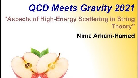 Nima Arkani-Hamed, "Aspects of High-Energy Scattering in String Theory"