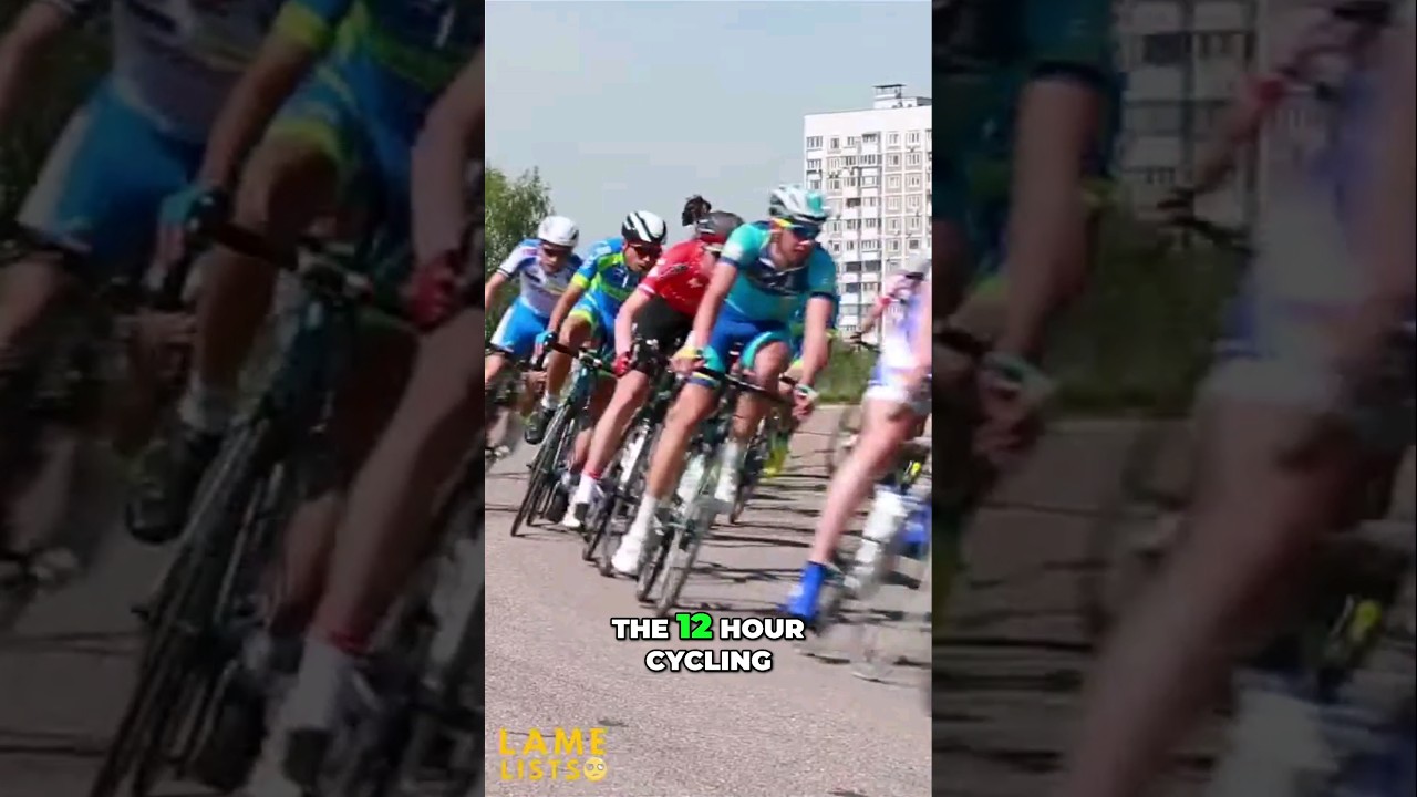 12 Hour Cycling was an Olympic Event  