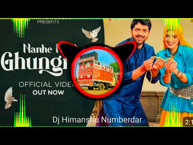 Nanhe Nanhe Ghungroo Sapna Chodhary Edm Horn Mix Dj Himanshu Numberdar class=