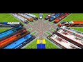 All Locomotive Coupling Trains On Daimond 3D Curved Animated Railroad Tracks || Trains simulator