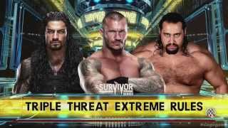 Wwe 2k16  Extreme Rules  Orton Vs Reigns Vs Rusev Gameplay  60fps 1080p 
