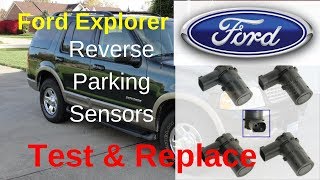 Ford Explorer - Reversing Sensors - Testing & Replacing 2014 Ford Explorer Xlt 4wd Voice Activated Nav Reverse Sensing System Huge Value