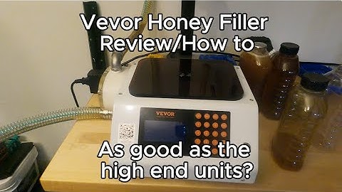 Vevor Honey Filler Review/How to