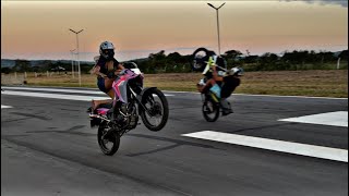 Aquecimento Na Pista Do Evento Castro Alves-Ba