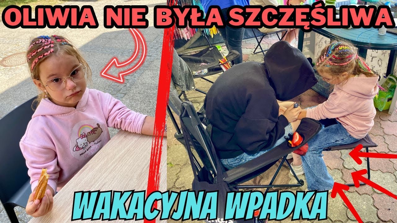 Wakacyjna wpadka‼️Hit tego sezonu🤩 Dzień na plaży☀️🏖️ Co z nogą Oliwii?💖