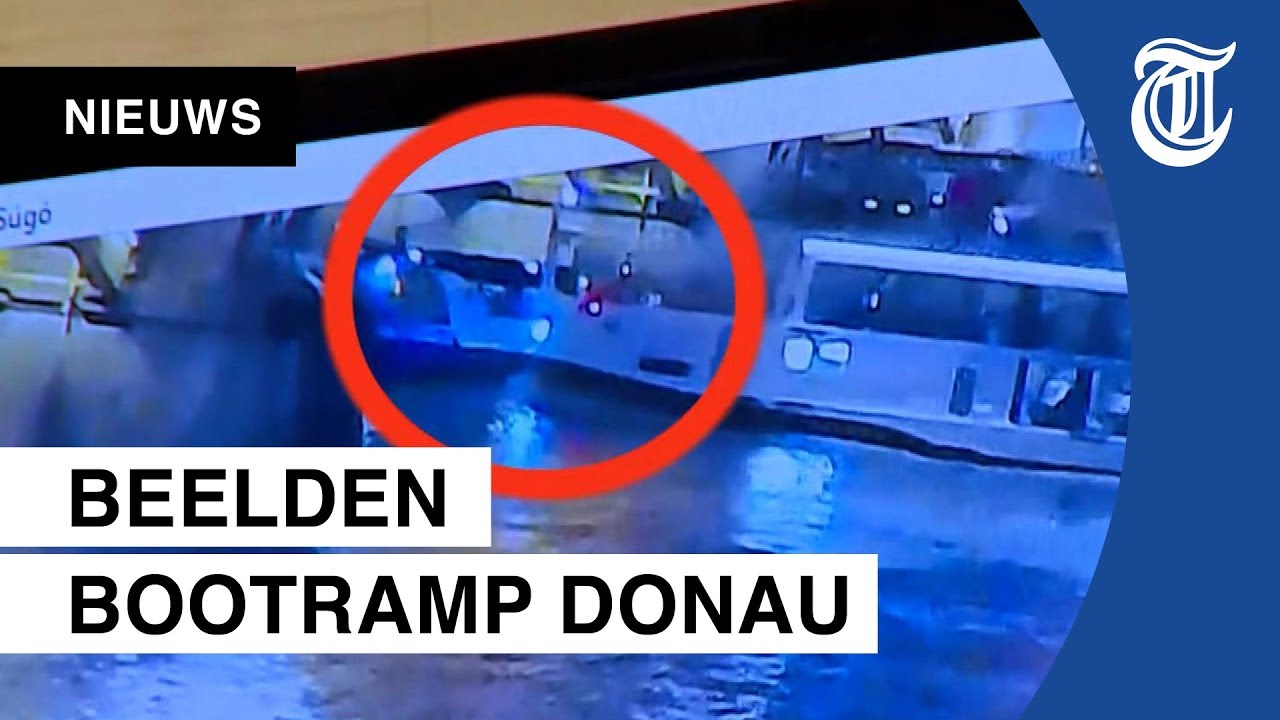 Moment bootramp gefilmd