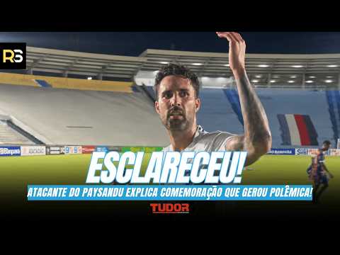🚨🐺 ESCLARECEU! Atacante do Paysandu explica comemoração que gerou polêmica!
