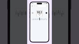 Designed an FM radio interface with functionalities screenshot 3