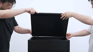 Video on installing parcel lockers
