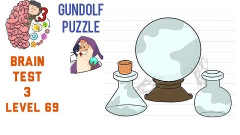 Brain Test 3 Level 69 Gundolf Puzzle Walkthrough