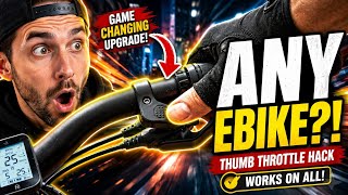 eBike Thumb Throttle install - Works on Any Bike