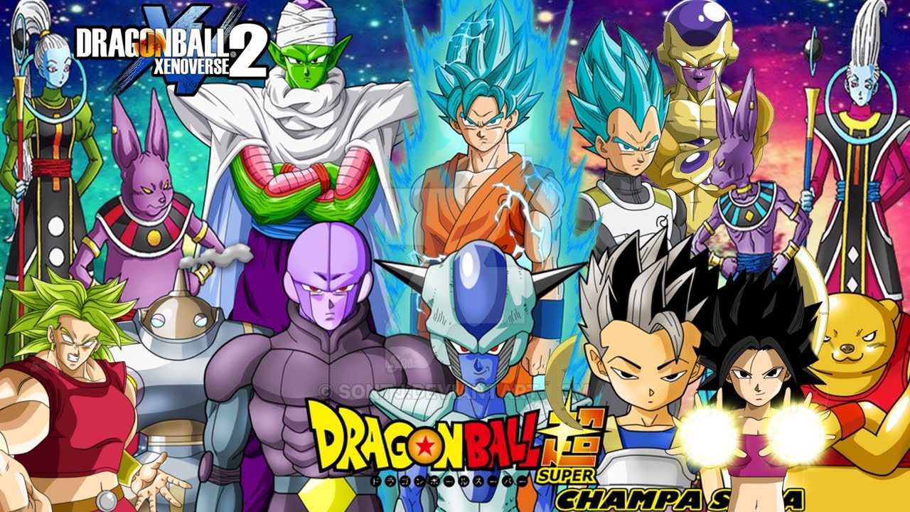 DRAGON BALL XENOVERSE 2 MOD : UNIVERSO 6 VS UNIVERSO 7 COMPLETO ! GOKU