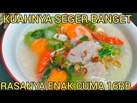 Tumis Oyong Soun Bakso
