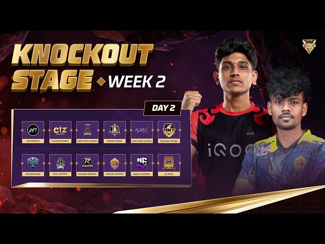 🔴 [HINDI] TEZ FFMIC 2026 Fall | Knockout Stage - Week 2 | Day 2