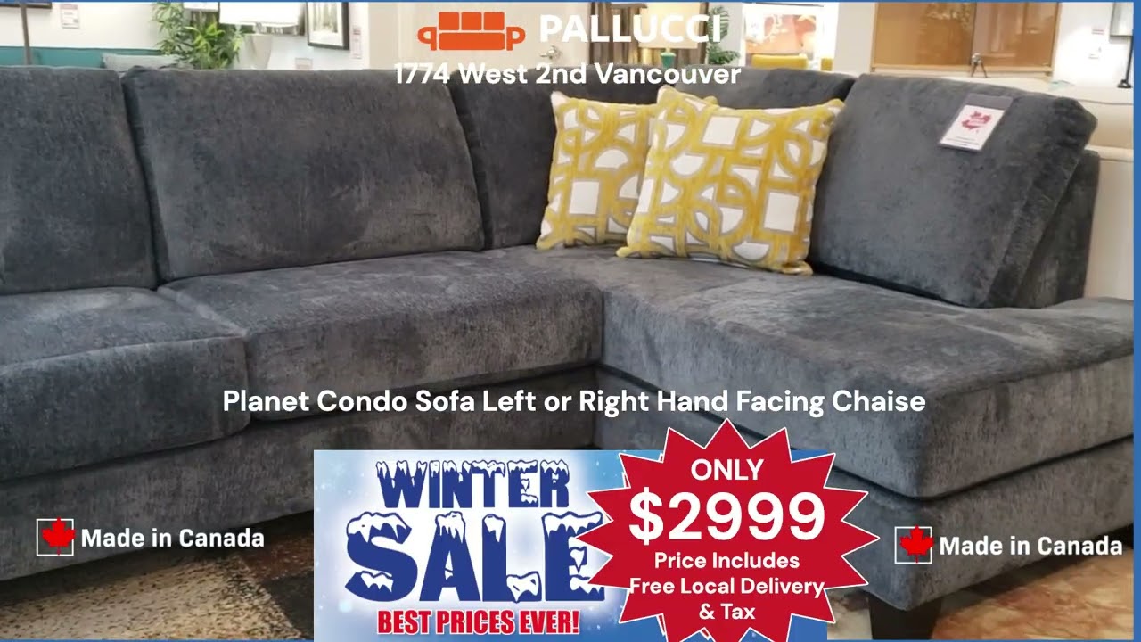 Canadian Made Furniture at Affordable Prices - Only at Pallucci’s