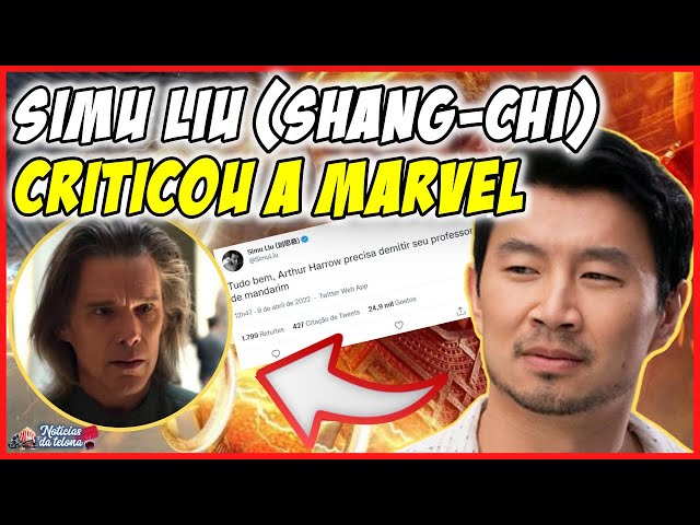 Simu Liu, estrela de filme da Marvel, é criticado na China por entrevista  de 2017