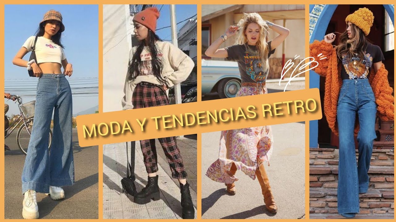 MODA RETRO 2026. Tendencias 70s, 80s, 90s y 00s Combinadas. Outfits 2026