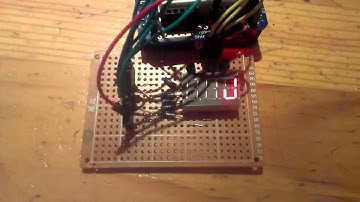 first test run - binary clock