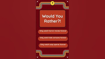 Would You Rather? 🤪 Fun, Crazy & Hilarious Choices Game | Interactive Quiz Shorts