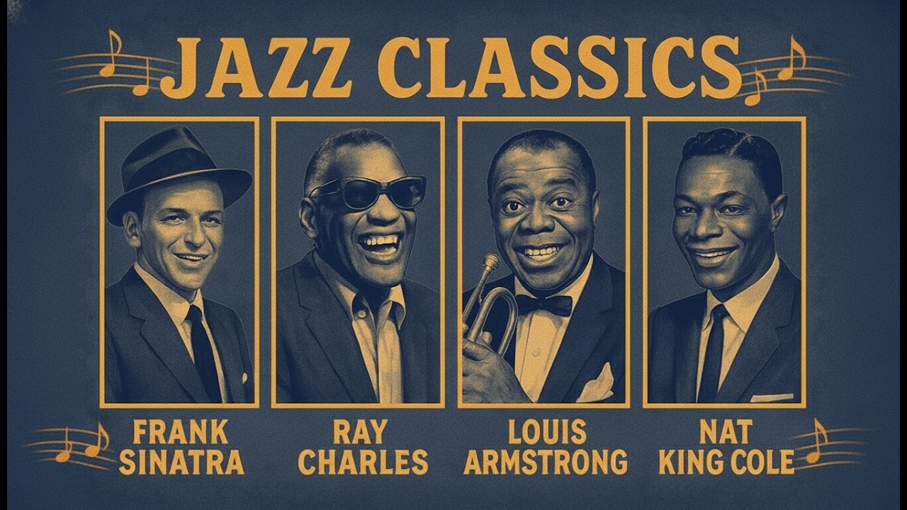 Vintage Old Jazz Collection🎤Frank Sinatra, Nat King Cole, Ella Fitzgerald |Vintage Jazz Memories