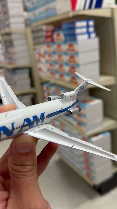 Close look at the PAN AM Boeing 727-200 from InFlight200! ✈️#boeing727 #shorts #aviationlovers