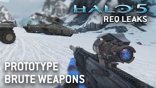 Halo 5 REQ Leaks - Brute Prototype Weapons
