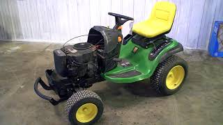 John Deere L130 Mower Tear Down Into Parts LOT 3020A Martos Motorsports