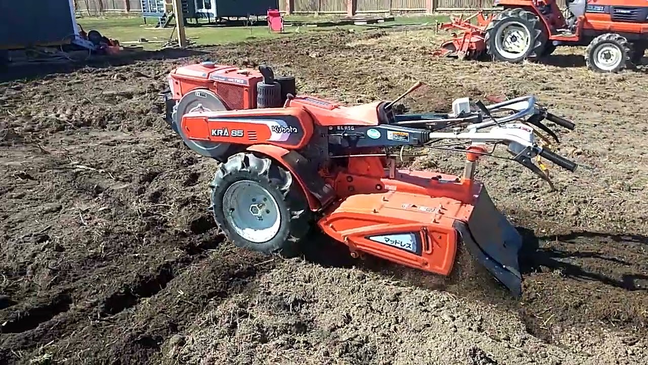 японский мотоблок кубота kra 85 фрезеровка